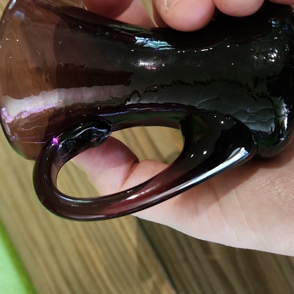 Rainbow glass mini pitcher - Picture 4 of 4